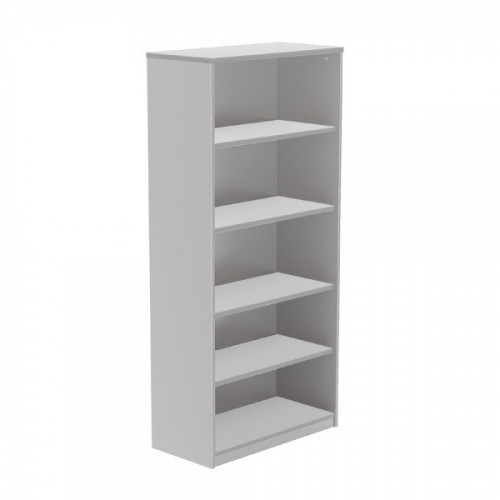 2953-ARMARIO ESTANTERIA ALTO SIN PUERTAS 195X90X45 ESTRUCTURA ALUMINIO/TAPA GRIS ROCADA 1101AN02V24