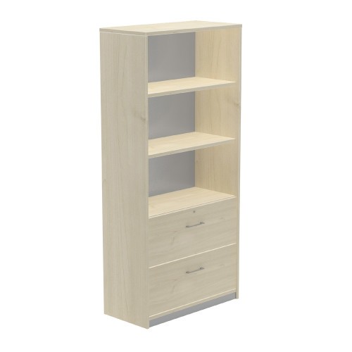 ARMARIO ALTO CARPETERO 195X90X45 ESTRUCTURA HAYA/FRONTALES HAYA ROCADA 1102AA01V24