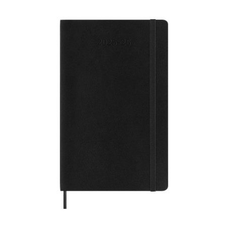 29625-AGENDA 18M 2025-2026 SEMANAL L (13 X 21 CM) NEGRA TAPA BLANDA MOLESKINE DSB18WN3Y26