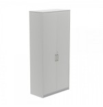 2965-ARMARIO ALTO CON PUERTAS 195X90X45 ESTRUCTURA ALUMINIO/PUERTAS GRIS ROCADA 1104AN02V24