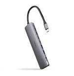 29678-NANOCABLE HUB USB-C 2xUSB-A+3xUSB-C+USB-C CARGA+HDMI+AUDIO