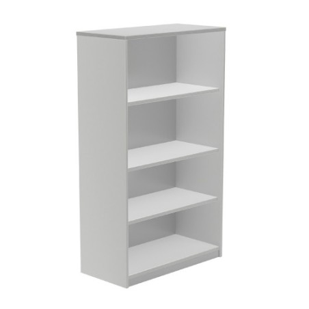 2970-ARMARIO ESTANTERIA MEDIO SIN PUERTAS 156X90X45 ESTRUCTURA ALUMINIO/TAPA GRIS ROCADA 1055AN02V24