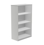 2970-ARMARIO ESTANTERIA MEDIO SIN PUERTAS 156X90X45 ESTRUCTURA ALUMINIO/TAPA GRIS ROCADA 1055AN02V24