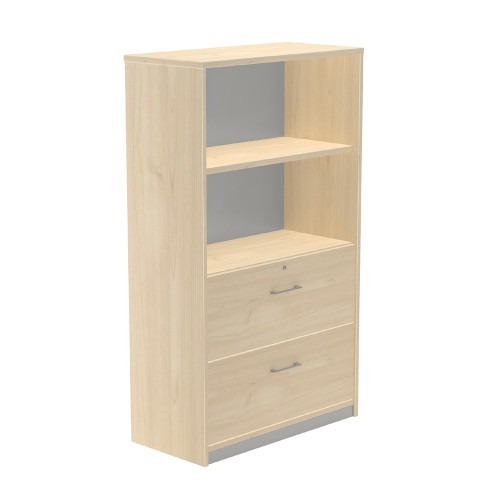 ARMARIO MEDIO CARPETERO 156X90X45 ESTRUCTURA HAYA/FRONTALES HAYA ROCADA 1056AA01V24