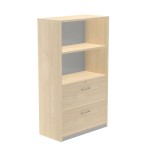 ARMARIO MEDIO CARPETERO 156X90X45 ESTRUCTURA HAYA/FRONTALES HAYA ROCADA 1056AA01V24