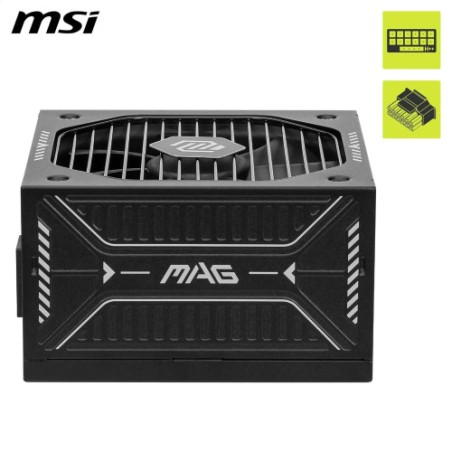 29785-FUENTE ALIMENTACION MSI MAG A750GLS PCIE5,PSU,750W,80 PLUS GOLD,MODULAR,120MM,ACTIVE PFC,PCI-E 5.0 (16 PIN)X1,PCI-