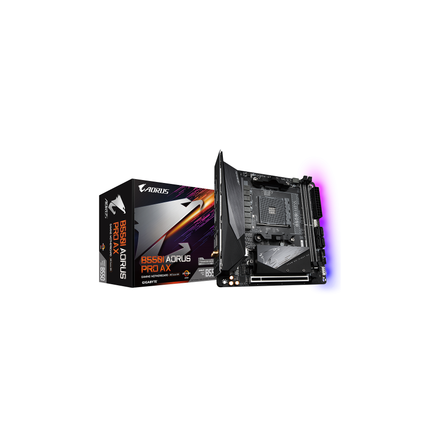 29796-Gigabyte B550I AORUS PRO AX Zocalo AM4 mini ITX AMD B550