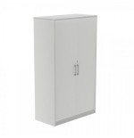 2982-ARMARIO MEDIO CON PUERTAS 156X90X45 ESTRUCTURA ALUMINIO/PUERTAS GRIS ROCADA 1058AN02V24