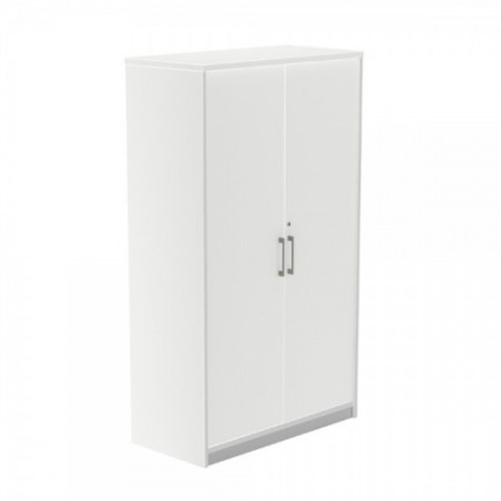 2983-ARMARIO MEDIO CON PUERTAS 156X90X45 ESTRUCTURA BLANCA/PUERTAS BLANCO ROCADA 1058AW04V24