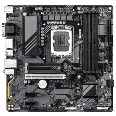 29849-GIGABYTE B760M DS3H GEN5 Placa Base - Compatible con CPUs Intel Core 14a generacion, VRM digital de 6+2+1 fases, h