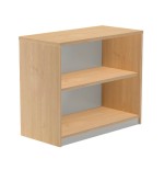 2986-ARMARIO ESTANTERIA BAJO SIN PUERTAS 78X90X45 ESTRUCTURA ROBLE/TAPA ROBLE ROCADA 1004AR08V24