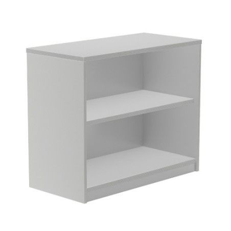 2987-ARMARIO ESTANTERIA BAJO SIN PUERTAS 78X90X45 ESTRUCTURA ALUMINIO/TAPA GRIS ROCADA 1004AN02V24