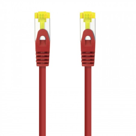 29875-Nanocable Cable de red latiguillo RJ45 LSZH Cat.6A SFTP AWG26, Rojo, 2.0 m