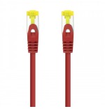 29875-Nanocable Cable de red latiguillo RJ45 LSZH Cat.6A SFTP AWG26, Rojo, 2.0 m