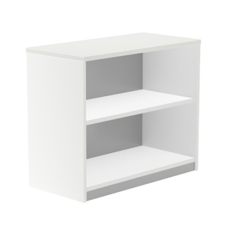 2988-ARMARIO ESTANTERIA BAJO SIN PUERTAS 78X90X45 ESTRUCTURA BLANCA/TAPA BLANCO ROCADA 1004AW04V24