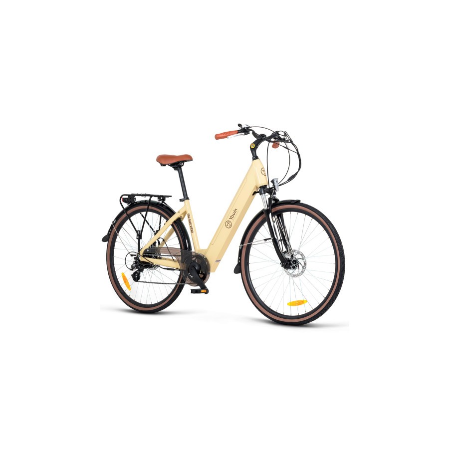 29883-YOUIN YOU-RIDE VIENA - PASEO - RUEDA 28" - BATERIA INTEGRADA Y EXTRAIBLE - CREMA