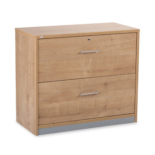 ARMARIO CARPETERO BAJO 78X90X45 ESTRUCTURA ROBLE/FRONTALES ROBLE ROCADA 1006AR08V24