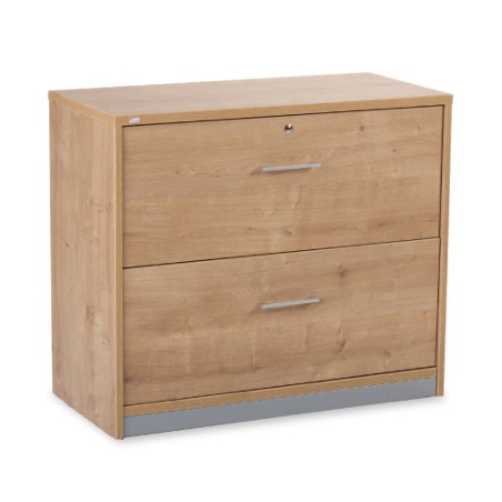 ARMARIO CARPETERO BAJO 78X90X45 ESTRUCTURA ROBLE/FRONTALES ROBLE ROCADA 1006AR08V24