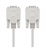 29911-Nanocable CABLE SERIE NULL MODEM, DB9/H-DB9/H, 1.8 M