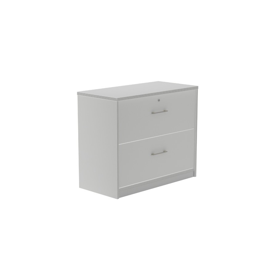 ARMARIO CARPETERO BAJO 78X90X45 ESTRUCTURA ALUMINIO/FRONTALES GRIS ROCADA 1006AN02V24