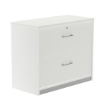 ARMARIO CARPETERO BAJO 78X90X45 ESTRUCTURA BLANCA/FRONTALES BLANCO ROCADA 1006AW04V24
