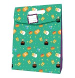 29959-BOLSA CARTON CIERRE ADHESIVO REYES MAGOS (338X41 CM) COLORES SURTIDOS BISMARK 332880