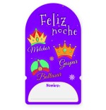 29965-PACK 6 ETIQUETAS ADHESIVAS REYES MAGOS (6X16,5 CM) BISMARK 333589