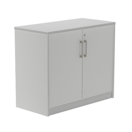 2997-ARMARIO BAJO CON PUERTAS 78X90X45 ESTRUCTURA ALUMINIO/PUERTAS GRIS ROCADA 1005AN02V24