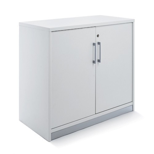 2998-ARMARIO BAJO CON PUERTAS 78X90X45 ESTRUCTURA BLANCA/PUERTAS BLANCA ROCADA 1005AW04V24