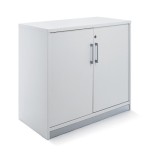 2998-ARMARIO BAJO CON PUERTAS 78X90X45 ESTRUCTURA BLANCA/PUERTAS BLANCA ROCADA 1005AW04V24