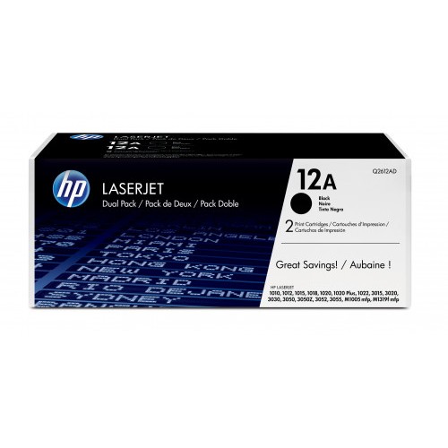 29991-HP 12A TONER HP12A NEGRO (Q2612AD)