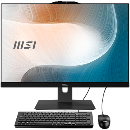 30001-MSI AIO MODERN AM272P 1M-888ES. 27" IPS LED FHD. I7-150U.  INTEL IRIS XE GRAPHICS. DDR5 16GB (8GB*2). 512G M.2 PCI