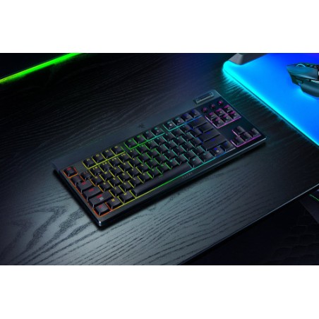 30022-TECLADO RAZER BLACKWIDOW V4 LOW PROFILE ORANGE SWITCH (ESPANOL) (RZ03-05451200-R311)