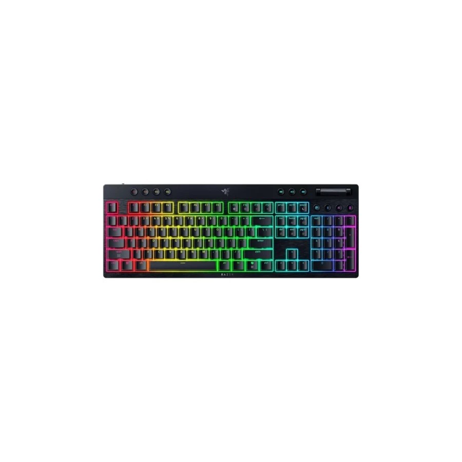 30028-TECLADO RAZER BLACKWIDOW V4 LOW PROFILE HYPERSPEED ORANGE SWITCH (US LAYOUT) (RZ03-05270800-R3M1)