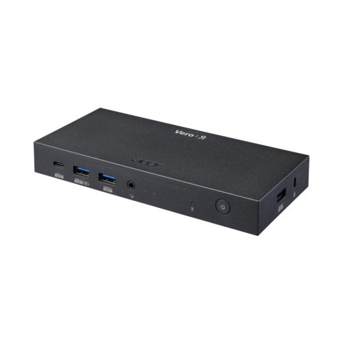 30144-Acer Vero MST Dock M33 100W PD - Black EU (Retail pack) Alambrico USB 3.2 Gen 2 (3.1 Gen 2) Type-C Negro