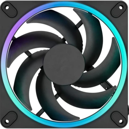 FRACTAL VENTILADOR CAJA  MOMENTUM 14 RGB BLACK FD-F-MR1-1401