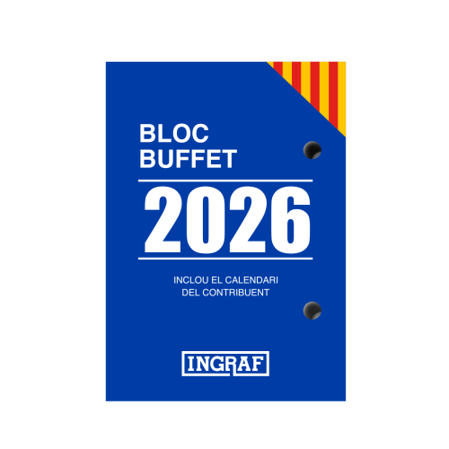 30179-BLOC BUFFET 2026 INGRAF CATALAN INGRAF 356434