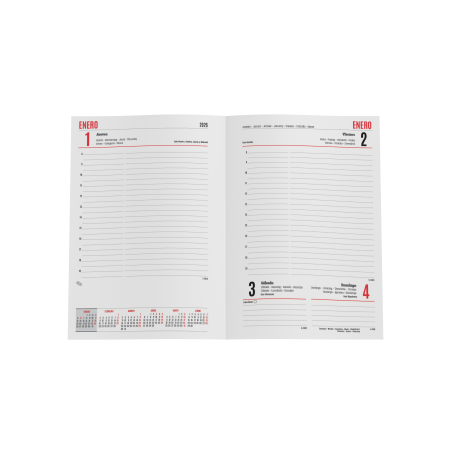 30184-AGENDA 2026 PARIS D/P 15X21 NEGRA CASTELLANO INGRAF 356400