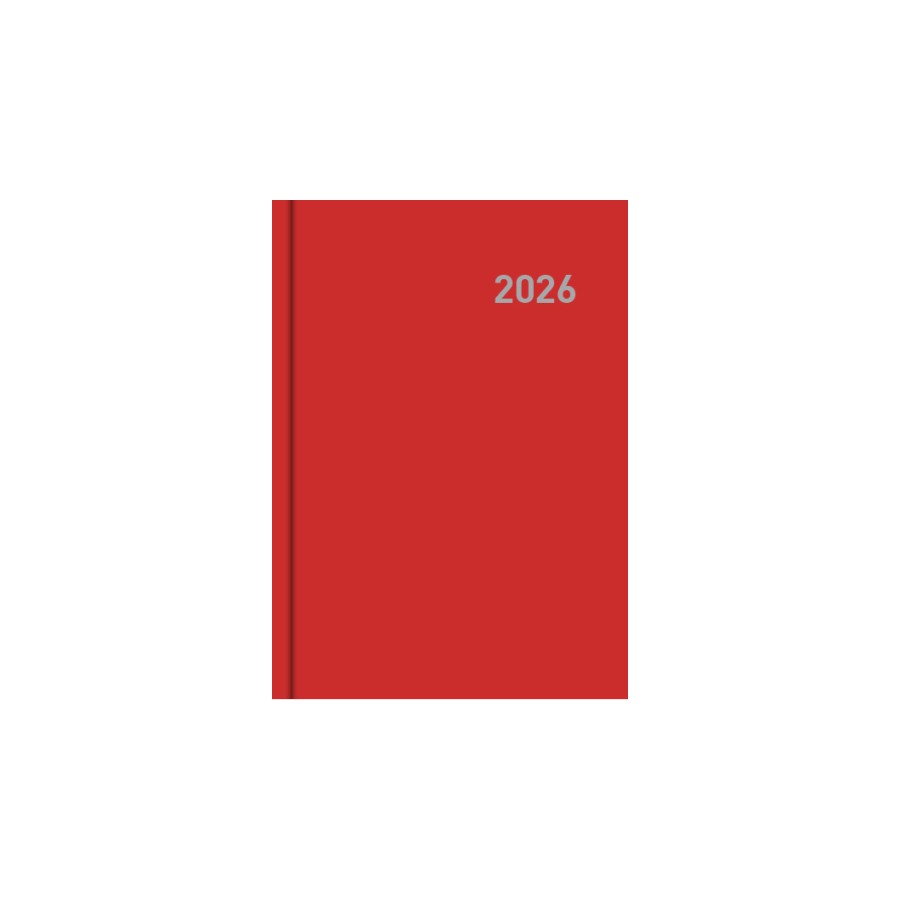 30185-AGENDA 2026 PARIS D/P 15x21 ROJO CASTELLANO INGRAF 356412