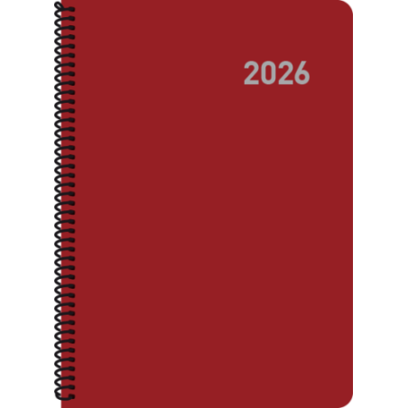 30201-AGENDA 2026 PARIS D/P 15x21 CON ESPIRAL COLORES SURTIDOS CATALAN INGRAF 356425