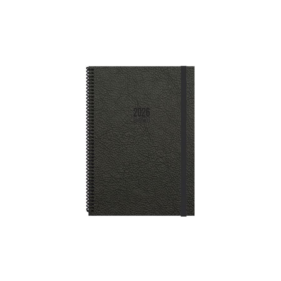 30203-AGENDA 2026 TOKIO D/P 17x24 NEGRO CASTELLANO INGRAF 356562