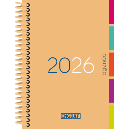 30206-AGENDA 2026 MEDITERRANEO D/P 15x21 COLORES SURTIDOS CASTELLANO INGRAF 356430