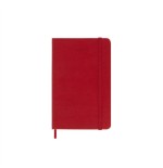 30217-AGENDA 2026 TAPA DURA 12 MESES DIARIA P (9 x 14 CM) ROJO MOLESKINE DHF212DC2Y26
