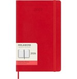 30231-AGENDA 2026 TAPA BLANDA 12 MESES DIARIA L (13 X 21 CM) ROJO MOLESKINE DSF212DC3Y26