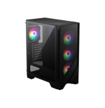 30248-MSI MAG FORGE 120A AIRFLOW carcasa de ordenador Midi Tower Negro, Transparente