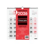 30303-CALENDARIO 2026 NEUTRO PARED NUMEROS GRANDES 300X300MM FINOCAM 780570026