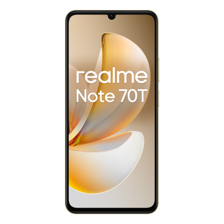 30308-realme Note 70T 17,1 cm (6.74") SIM doble Android 15 4G USB Tipo C 4 GB 256 GB 6000 mAh Oro