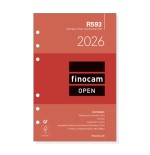 30366-RECAMBIO ANUAL 2026 R593 OPEN500 117X181MM SEMANA VISTA HORIZONTAL FINOCAM 711580026