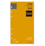 30382-RECAMBIO ANUAL 2026 C998 CLASSIC609 94X171MM DIA PAGINA FINOCAM 201330026