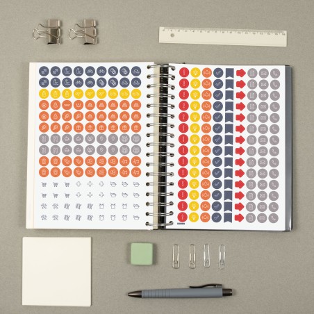 30392-AGENDA 2026 TEMPUS 1/4 155X217MM DIA PAGINA NEGRO FINOCAM 626306026